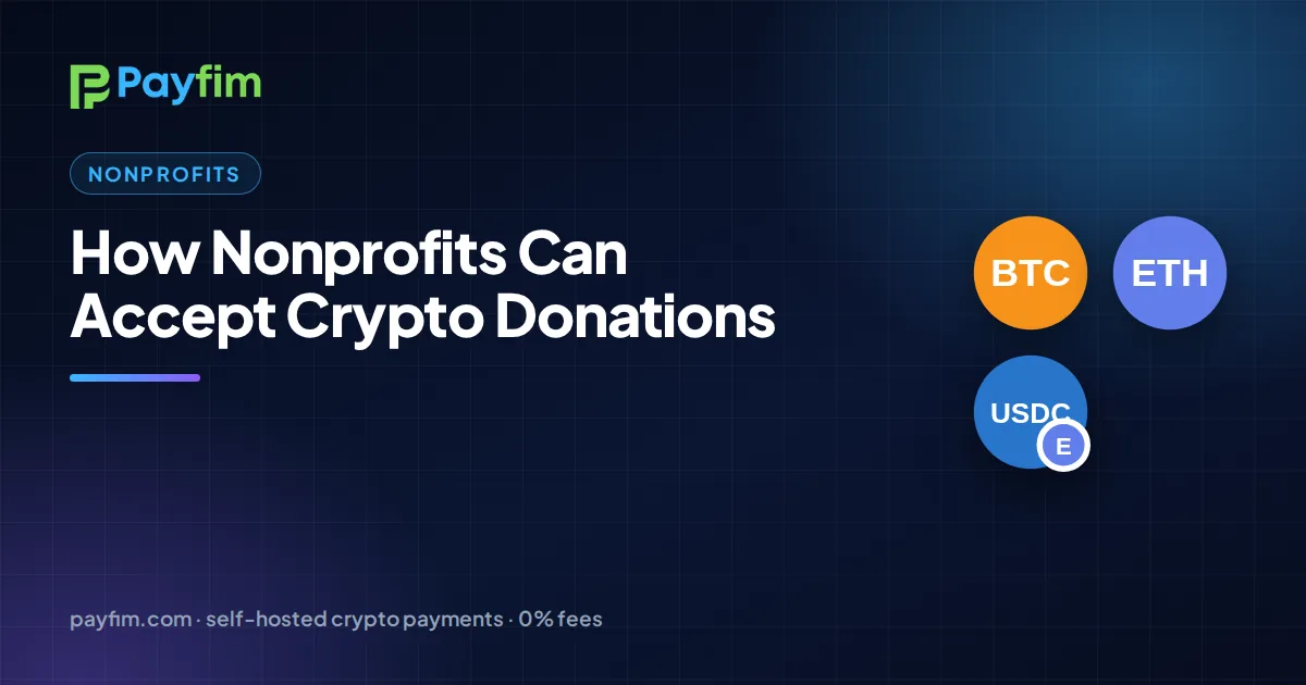 How Nonprofits Can Accept Crypto Donations